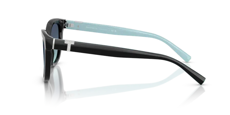 Tiffany Occhiali da sole Donna Blu 845490 miniatura 3