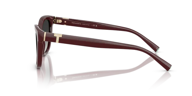 Tiffany Occhiali da sole Donna Grigio 845488 miniatura 3