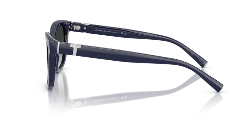 Tiffany Occhiali da sole Donna Blu 845489 miniatura 3