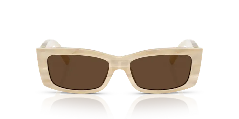 Tiffany Occhiali da sole Donna Beige 845509 miniatura 2