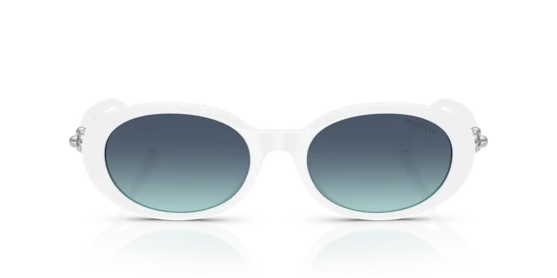 Tiffany Occhiali da sole Donna Bianco 845865 miniatura 2