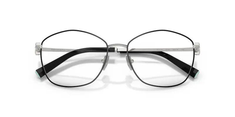 Donna Tiffany TF1174 6145 Montature da vista Metallo Nero Trasparente Geometrica Normale miniatura 2