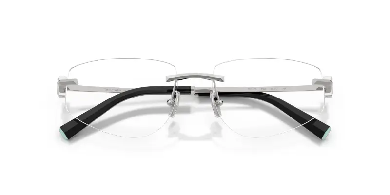 Donna Tiffany TF1175 6001 Montature da vista Metallo Argento Trasparente Geometrica Normale miniatura 2