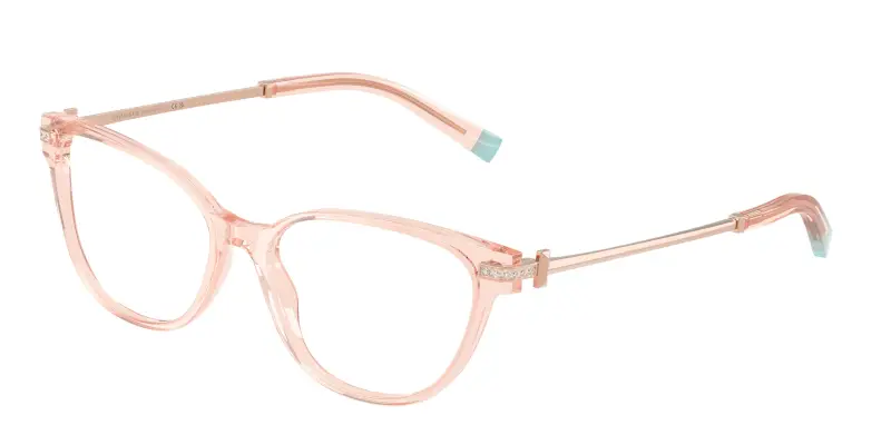 Donna Tiffany TF2223B 8278 Montature da vista Acetato Trasparente Trasparente Cat Eye Normale