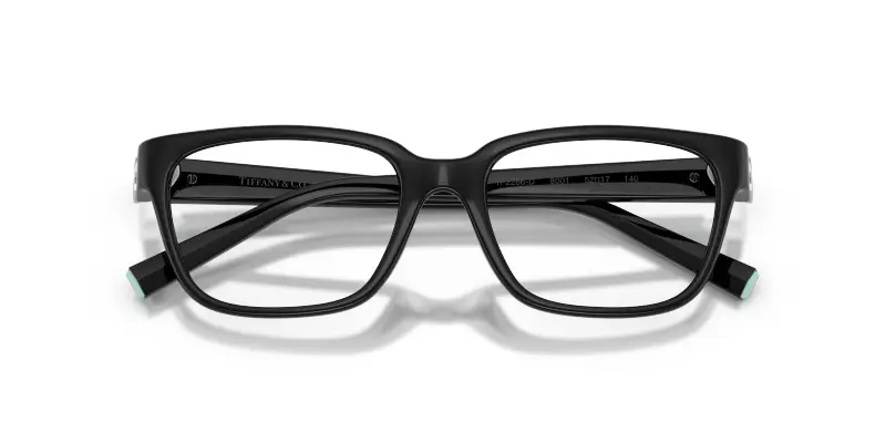 Donna Tiffany TF2286D 8001 Montature da vista Iniettato Nero Trasparente Pillow Normale miniatura 2