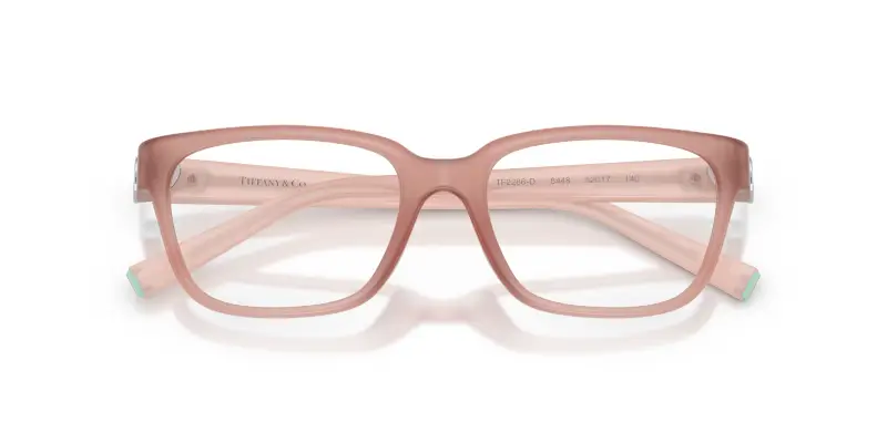 Donna Tiffany TF2286D 8448 Montature da vista Iniettato Rosa Trasparente Pillow Normale miniatura 2