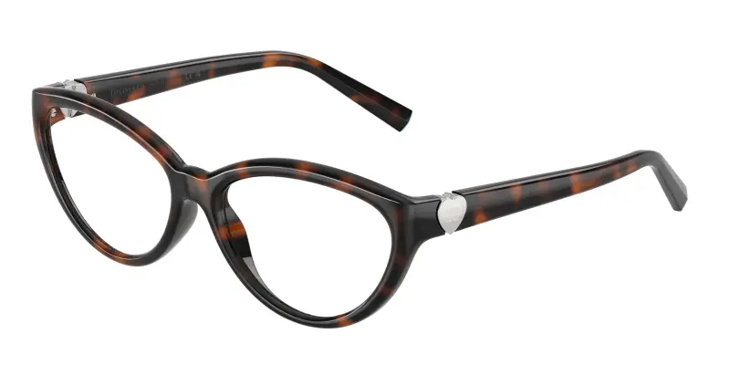 Donna Tiffany TF2287U 8015 Montature da vista Iniettato Tartaruga Trasparente Cat Eye Normale