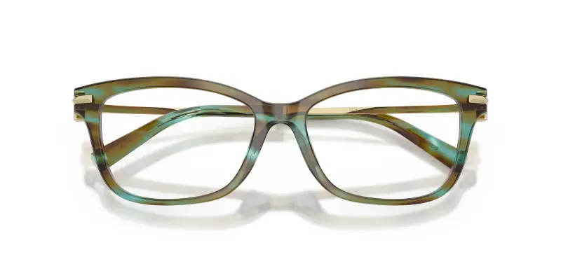 Donna Tiffany TF2288B 8124 Montature da vista Acetato Blu Trasparente Pillow Normale miniatura 2