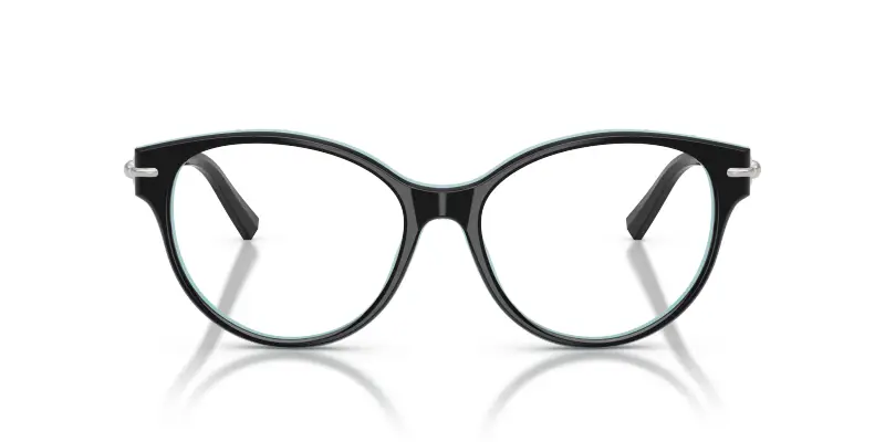 Donna Tiffany TF2289 8055 Montature da vista Acetato Nero Trasparente Cat Eye Normale miniatura 3