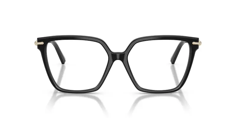 Donna Tiffany TF2290BU 8001 Montature da vista Acetato Nero Trasparente Squadrata Normale miniatura 3