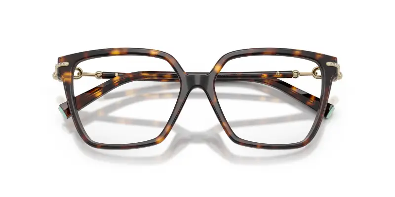 Donna Tiffany TF2290BU 8015 Montature da vista Acetato Tartaruga Trasparente Squadrata Normale miniatura 2