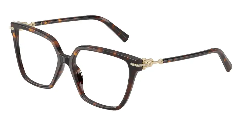 Donna Tiffany TF2290BU 8015 Montature da vista Acetato Tartaruga Trasparente Squadrata Normale