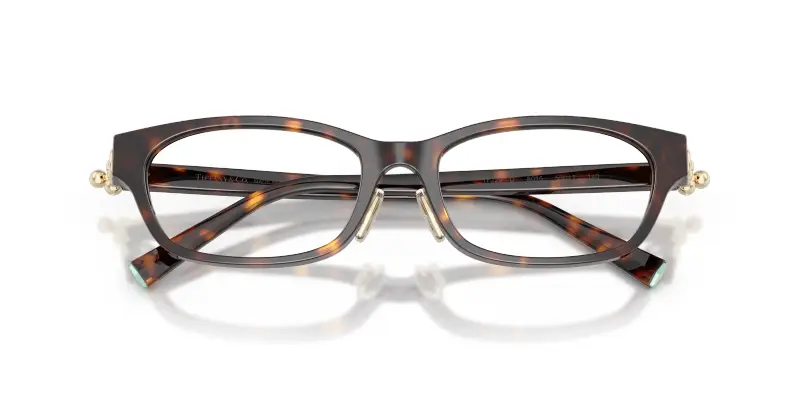 Donna Tiffany TF2291D 8015 Montature da vista Acetato Tartaruga Trasparente Pillow Normale miniatura 2