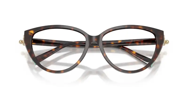 Donna Tiffany TF2292 8015 Montature da vista Acetato Tartaruga Trasparente Cat Eye Normale miniatura 2