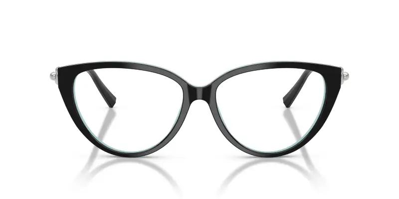 Donna Tiffany TF2292 8055 Montature da vista Acetato Nero Trasparente Cat Eye Normale miniatura 3
