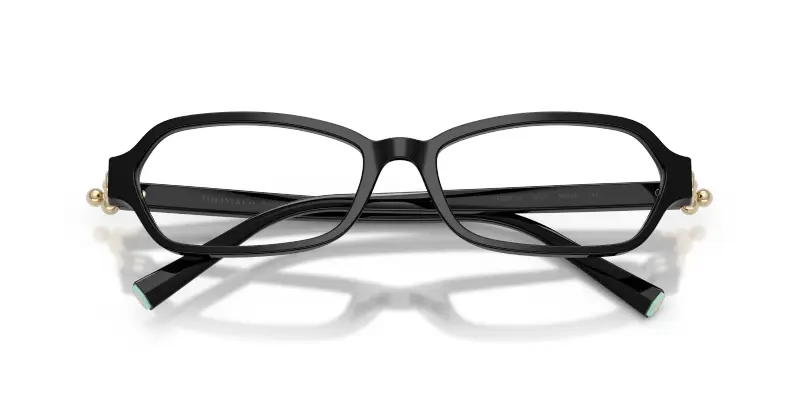 Donna Tiffany TF2293U 8001 Montature da vista Acetato Nero Trasparente Geometrica Normale miniatura 2