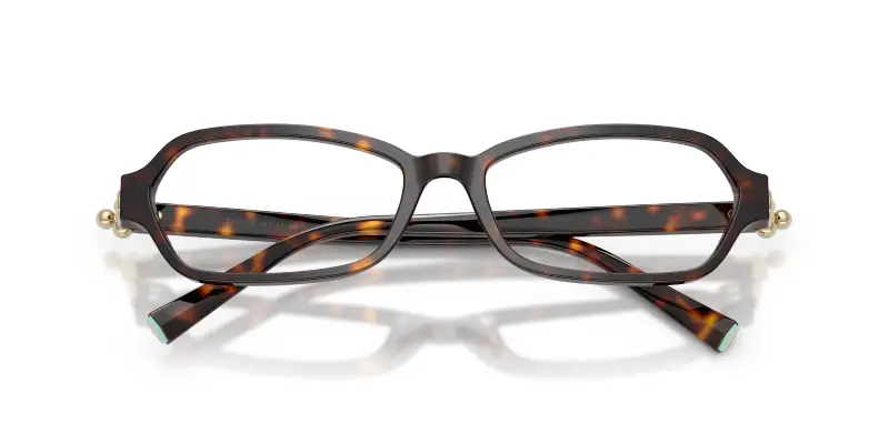 Donna Tiffany TF2293U 8015 Montature da vista Acetato Tartaruga Trasparente Geometrica Normale miniatura 2