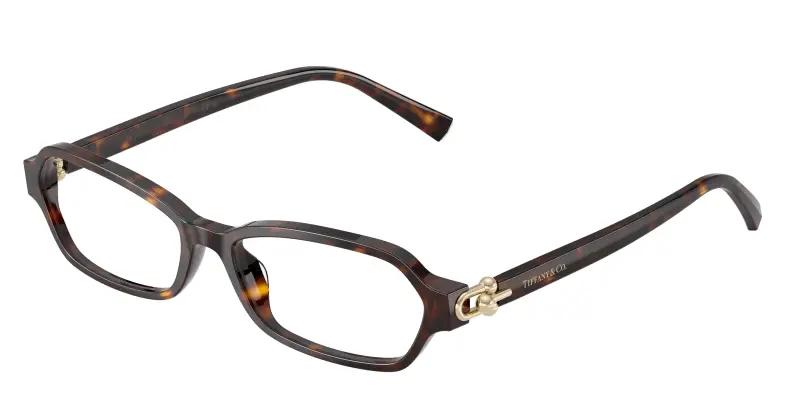 Donna Tiffany TF2293U 8015 Montature da vista Acetato Tartaruga Trasparente Geometrica Normale