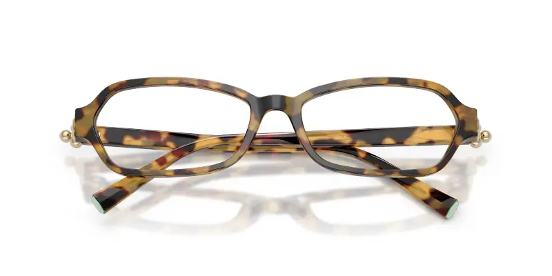 Donna Tiffany TF2293U 8064 Montature da vista Acetato Tartaruga Trasparente Geometrica Normale miniatura 2