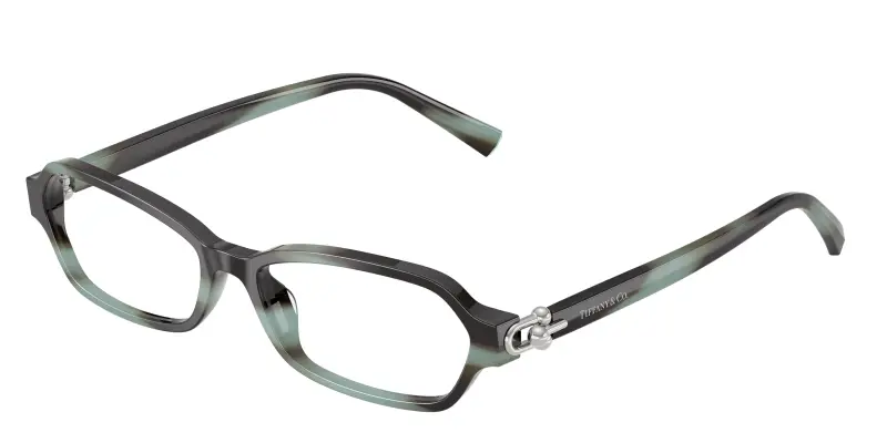 Donna Tiffany TF2293U 8443 Montature da vista Acetato Tartaruga Trasparente Geometrica Normale