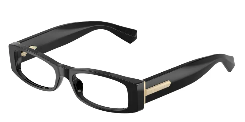 Donna Tiffany TF2294U 8001 Montature da vista Acetato Nero Trasparente Squadrata Normale