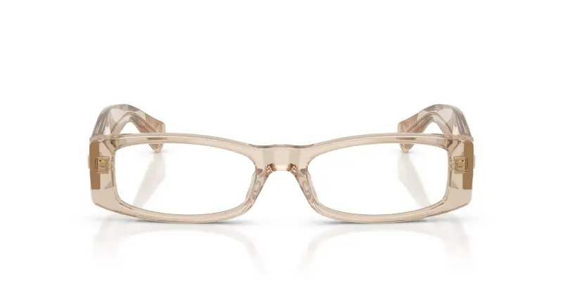 Donna Tiffany TF2294U 8445 Montature da vista Acetato Marrone Trasparente Squadrata Normale miniatura 3