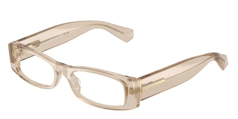 Donna Tiffany TF2294U 8445 Montature da vista Acetato Marrone Trasparente Squadrata Normale