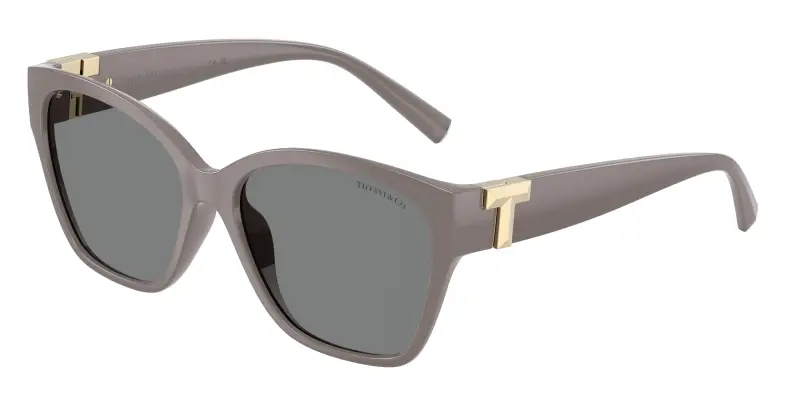 Donna Tiffany TF4254U 840187 Occhiali da sole Iniettato Marrone Grigio Squadrata Normale