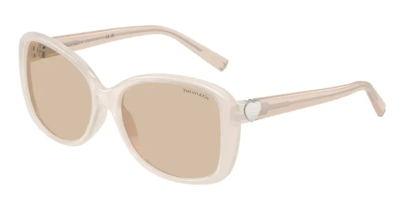 Donna Tiffany TF4257U 845893 Occhiali da sole Iniettato Marrone Marrone Pillow Normale