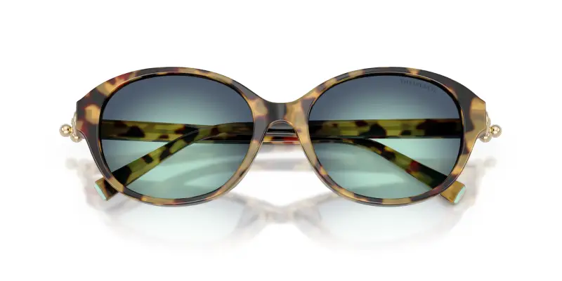 Tiffany Occhiali da sole Donna Blu 4306432 miniatura 2