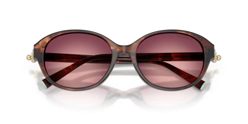 Tiffany Occhiali da sole Donna Marrone 4304770 miniatura 2