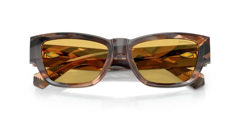 Tiffany Occhiali da sole Donna Giallo 4302182 miniatura 2