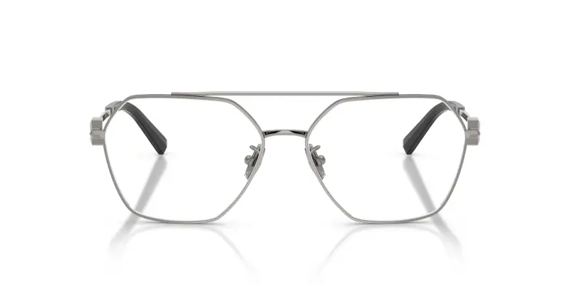 Unisex TF1169 6003 Montature da vista Acciaio Grigio Trasparente Geometrica Normale miniatura 3