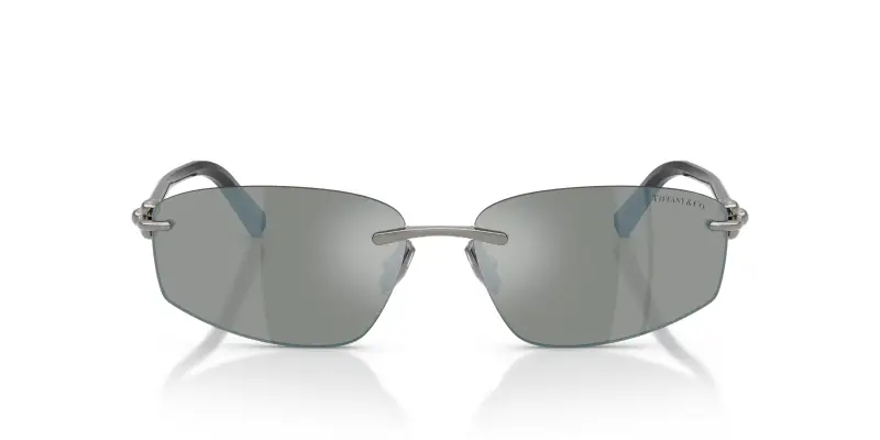 Unisex TF3114 600325 Occhiali da sole Metallo Grigio Grigio Geometrica Specchiate miniatura 3