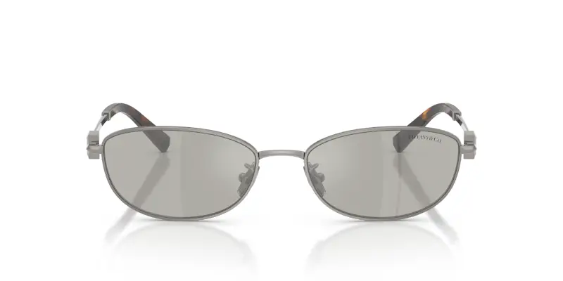 Unisex TF3115 60036G Occhiali da sole Acciaio Grigio Grigio Rotonda Specchiate miniatura 3