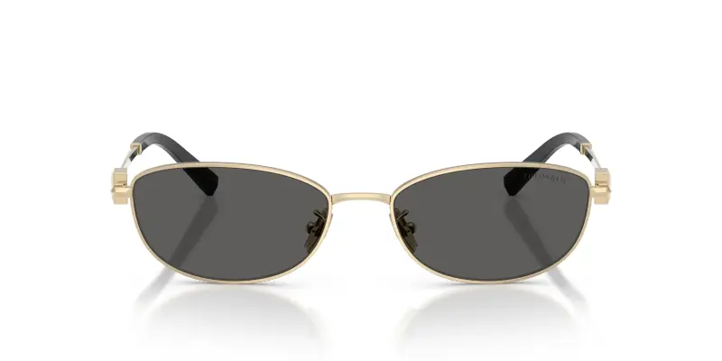 Unisex TF3115 6021S4 Occhiali da sole Acciaio Oro Grigio Rotonda Normale miniatura 3