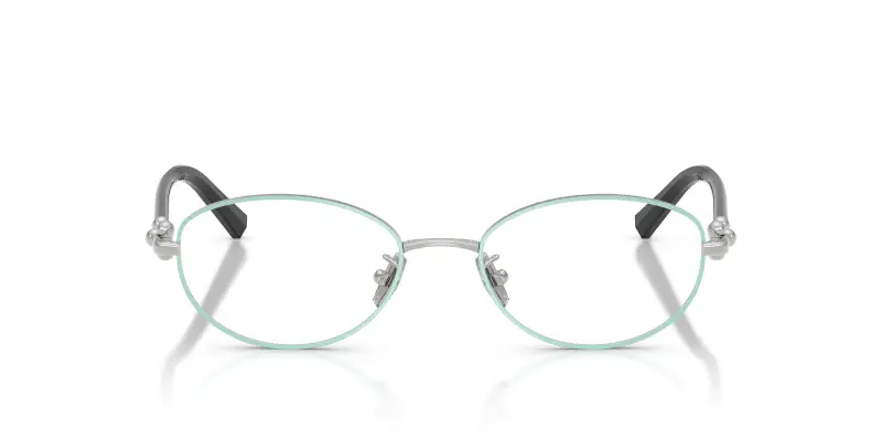 Unisex Tiffany TF1176D 6151 Montature da vista Metallo Blu Trasparente Rotonda Normale miniatura 3