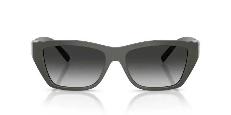 Unisex Tiffany TF4255U 84463C Occhiali da sole Iniettato Grigio Grigio Squadrata Normale Sfumato miniatura 3