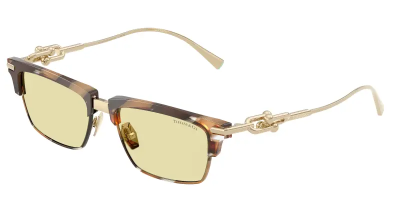 Unisex Tiffany TF4262K 845485 Occhiali da sole Acetato Marrone Marrone Squadrata Fotocromatiche