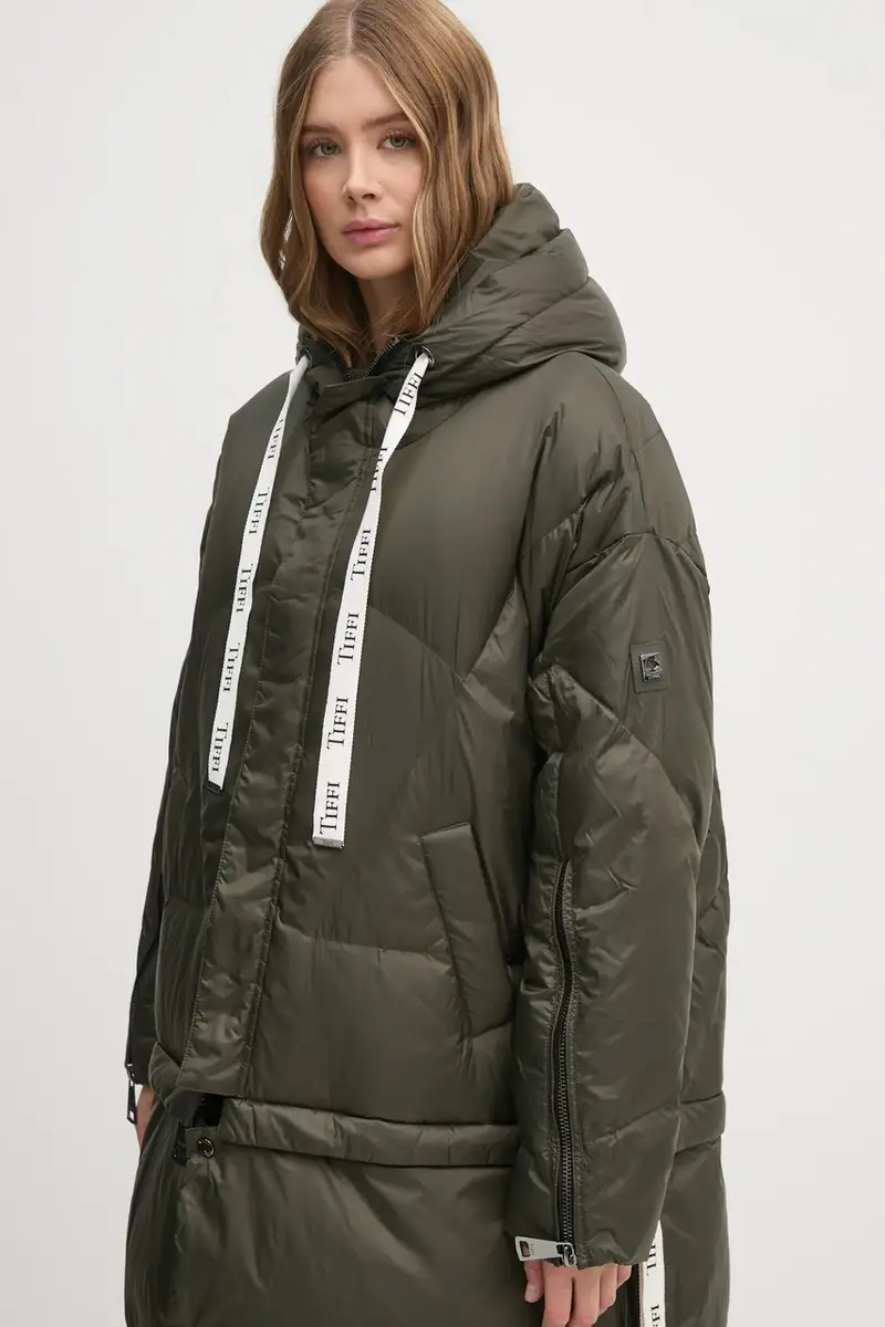 piumino donna Verde miniatura 5