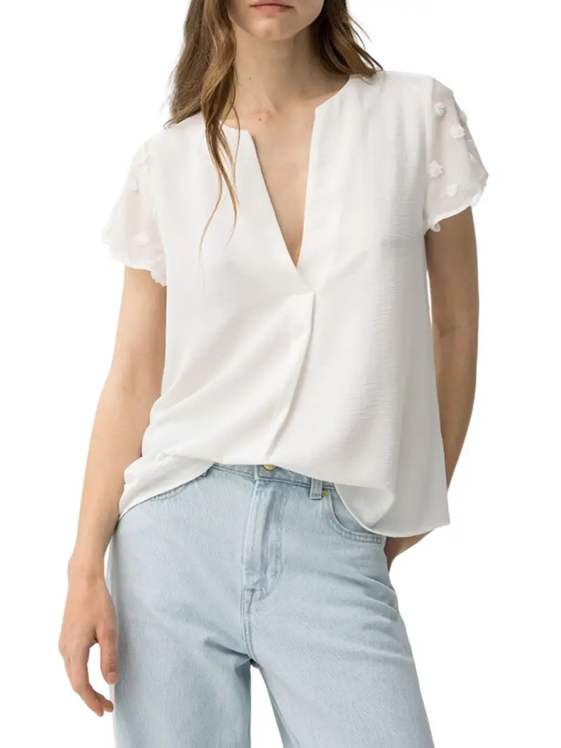 blusa tiffosi nony da donna - bianco