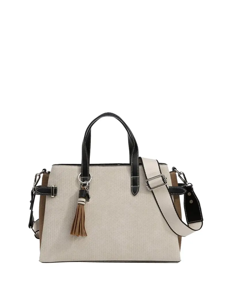 borsa a mano tiffosi lilith da donna - avorio