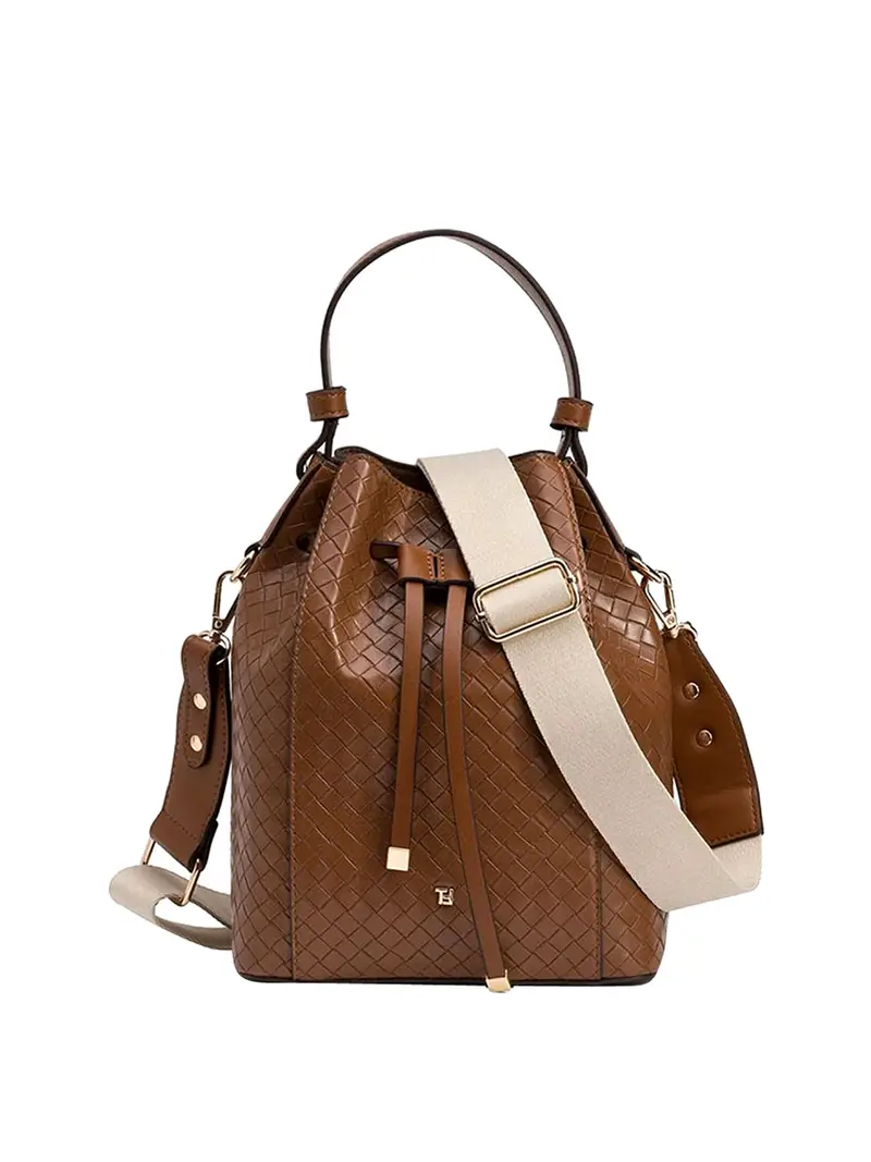 borsa a secchiello tiffosi babbel da donna - marrone