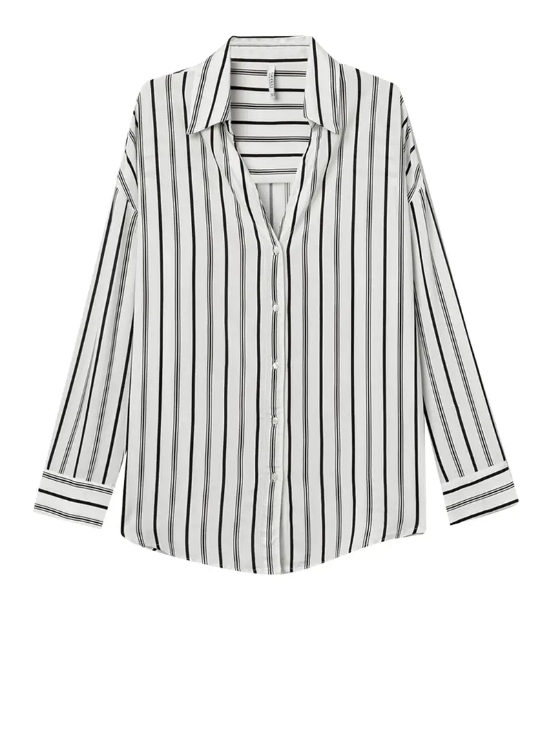 camicia casual tiffosi buarque da donna - bianco