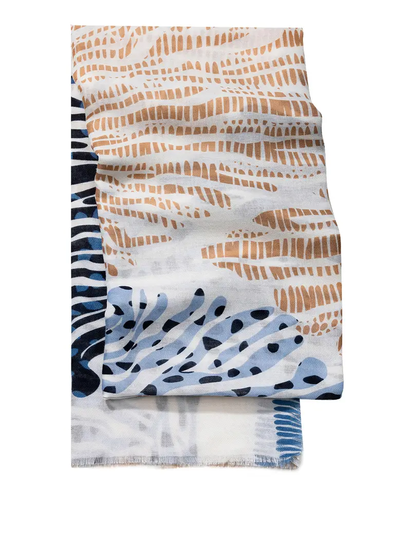 foulard tiffosi shell da donna - multicolore