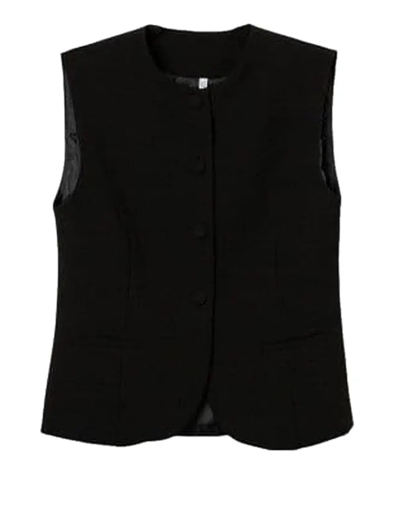 gilet tiffosi da donna - nero