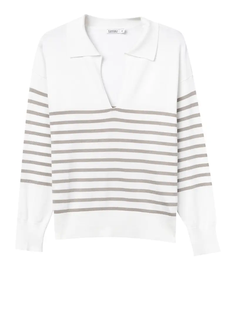 maglia tiffosi vernon da donna - bianco