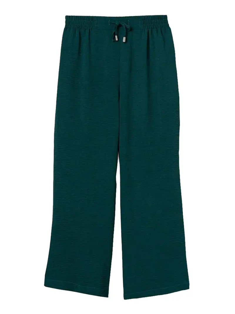 pantalone straight tiffosi francesca da donna - verde