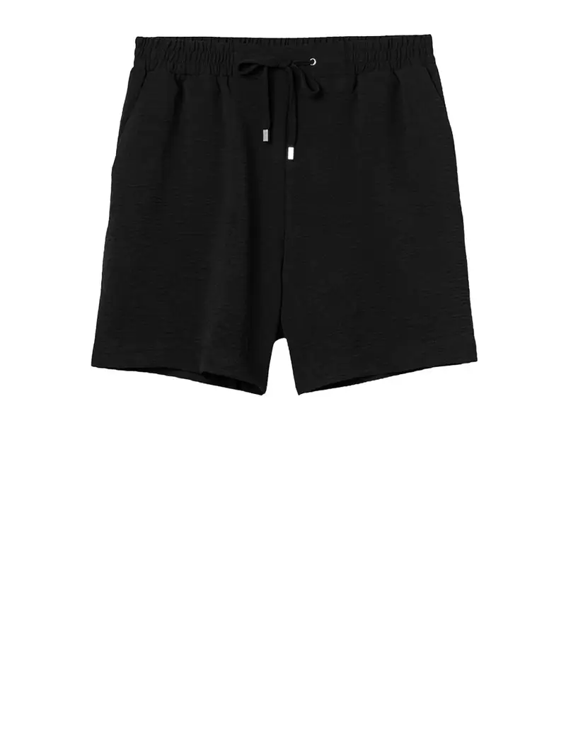 shorts tiffosi da donna - nero