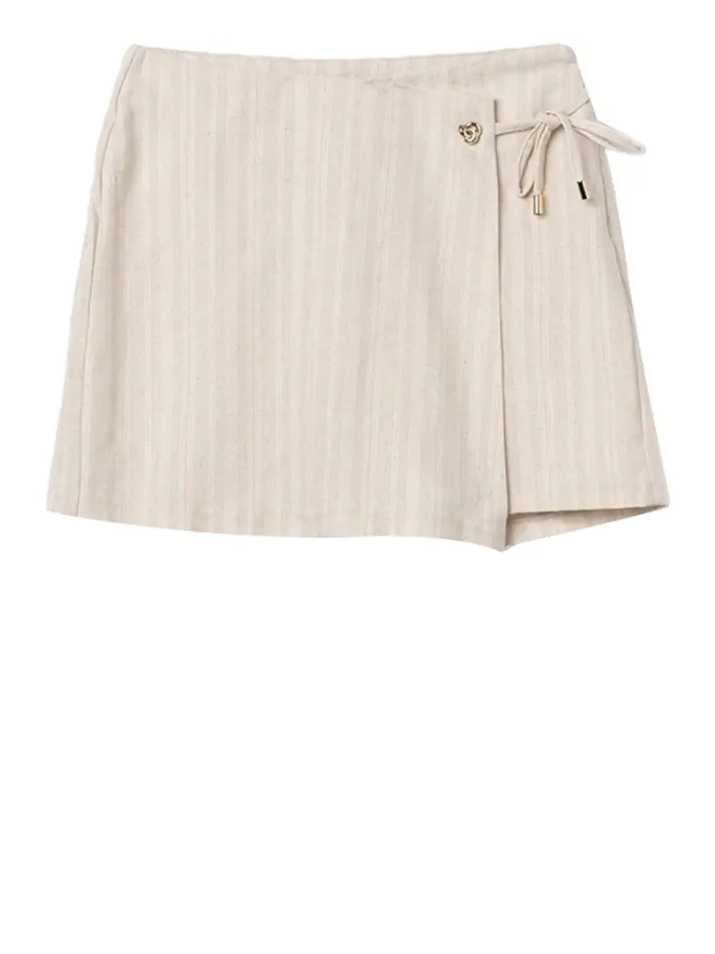 shorts tiffosi tina da donna - avorio